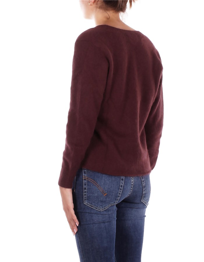 SOLOTRE Maglieria Scollo A V Donna M3F0080 2 