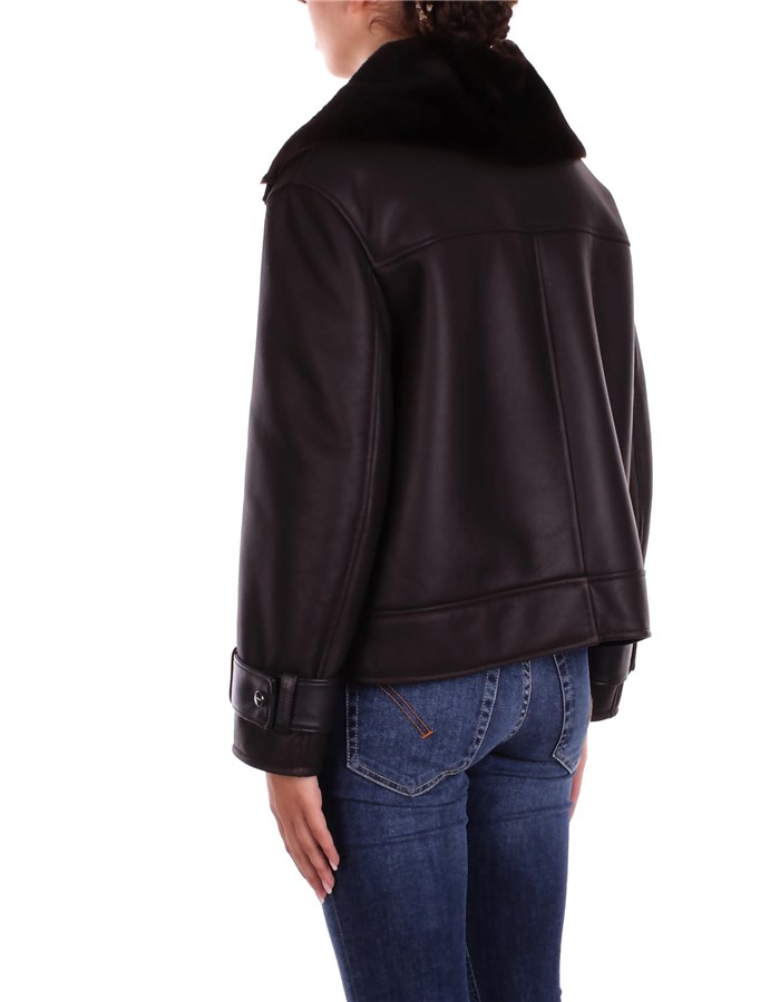 DONDUP Jackets Biker Women DJ693 PL0641XXX 2 