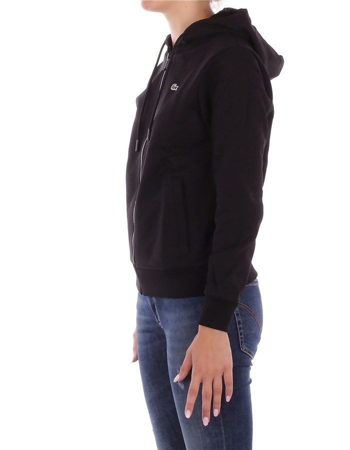 LACOSTE Con Zip Nero