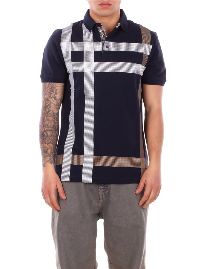 BARBOUR Polo Blu verde