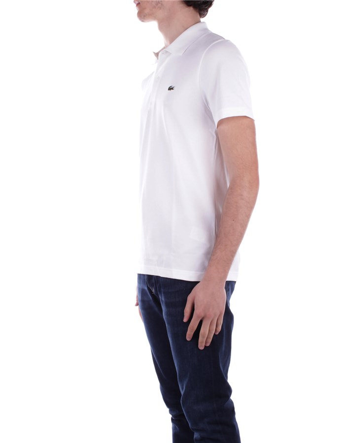 LACOSTE Polo shirt white