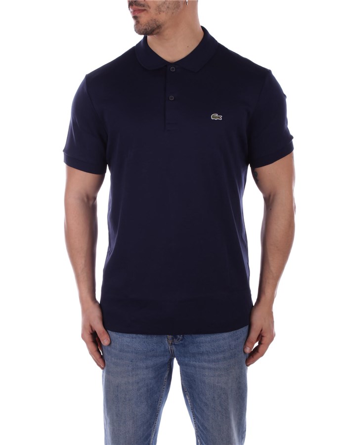 LACOSTE Polo shirt Short sleeves DH2050 Navy blue