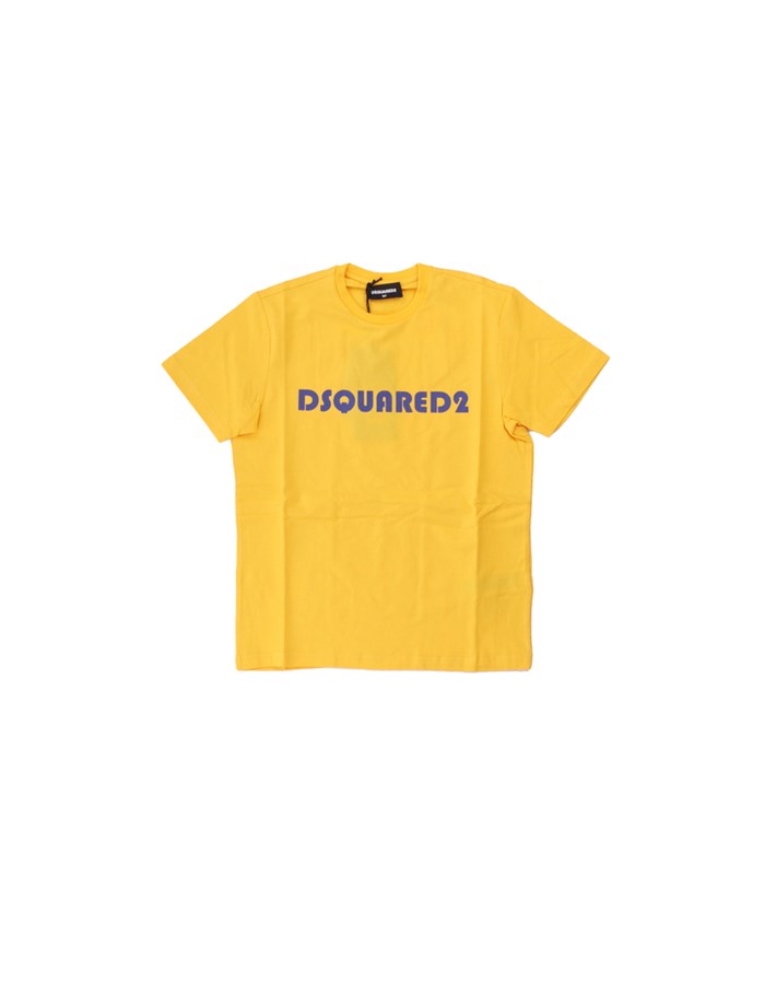 DSQUARED2 Manica Corta Giallo