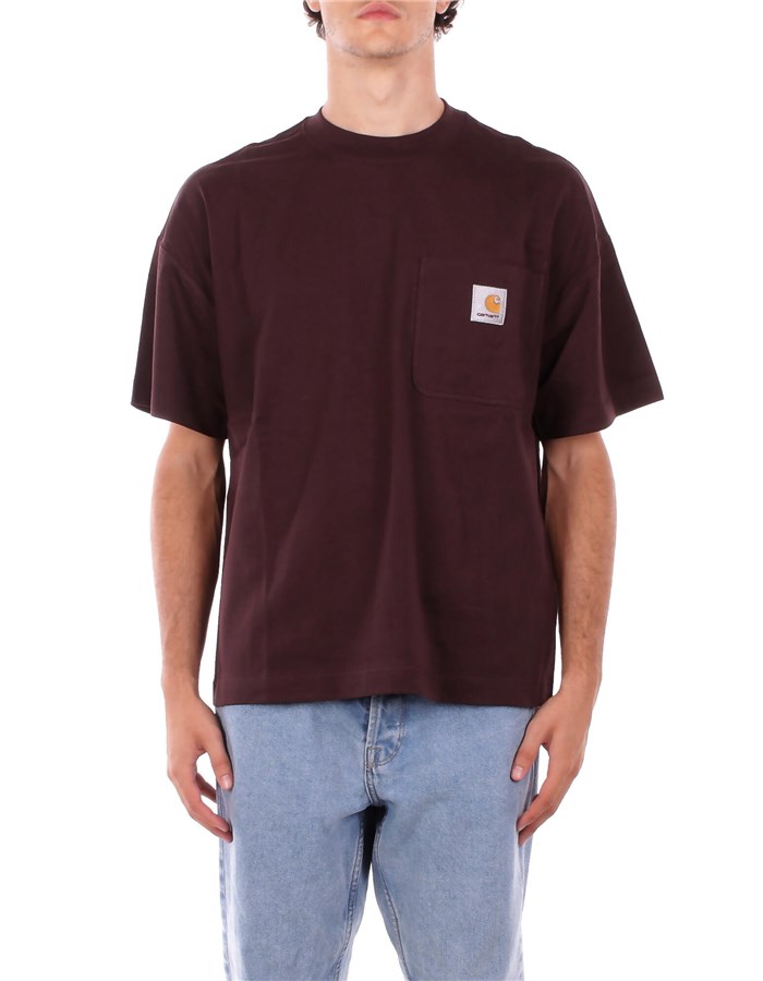 CARHARTT WIP Manica Corta Brown