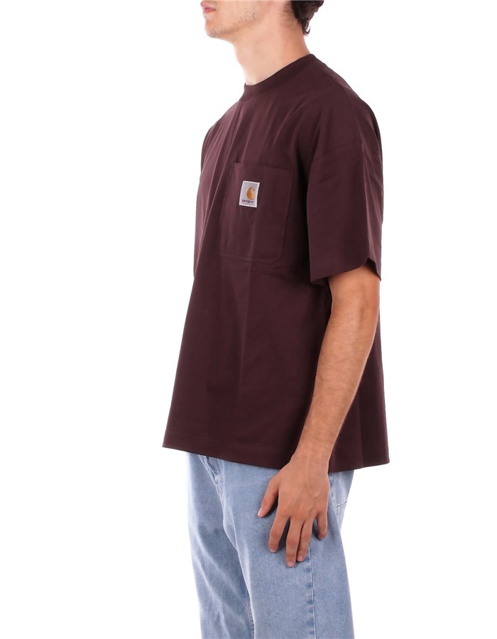 CARHARTT WIP Manica Corta Brown
