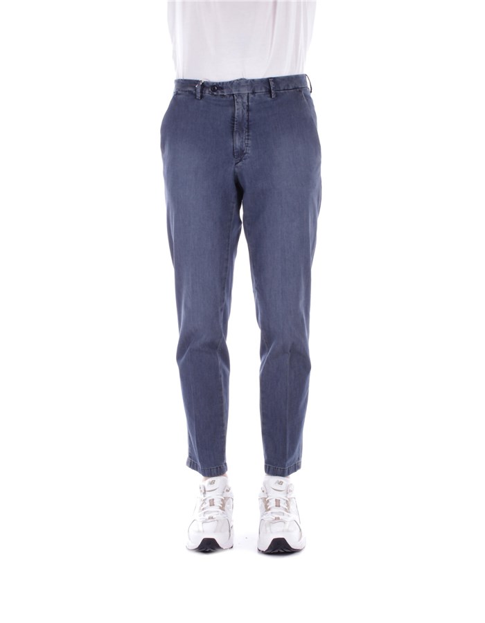 BRIGLIA Chino Blu denim