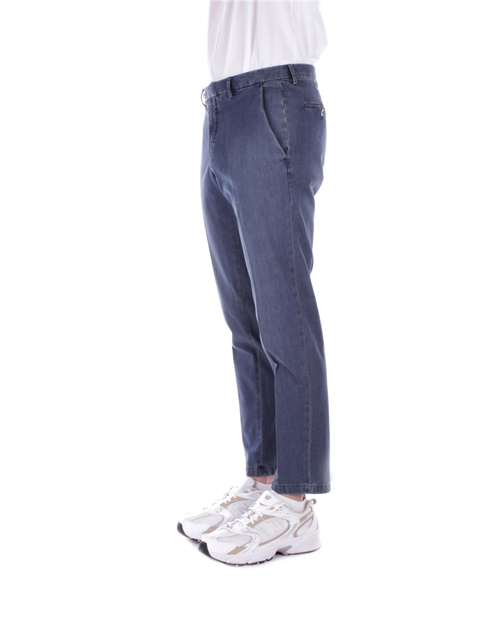 BRIGLIA Chino Blu denim