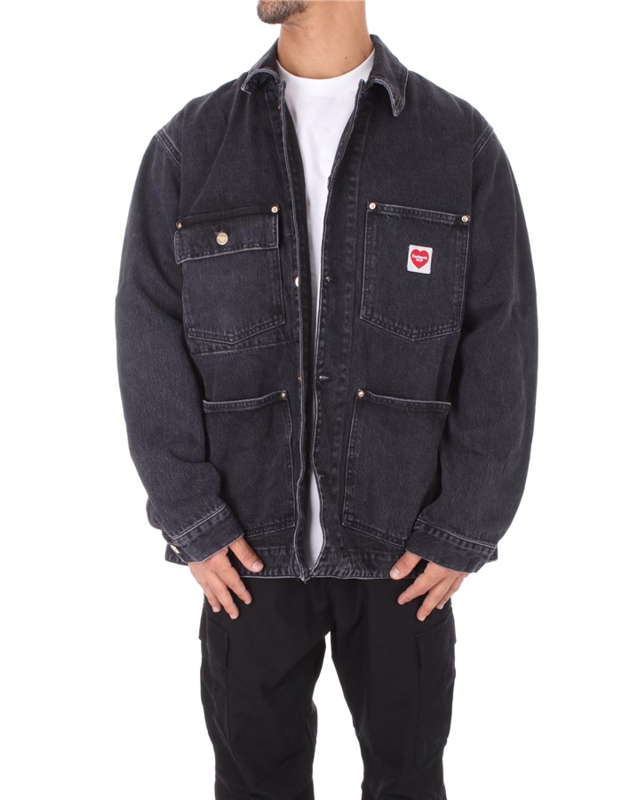 CARHARTT WIP Denim jackets Black