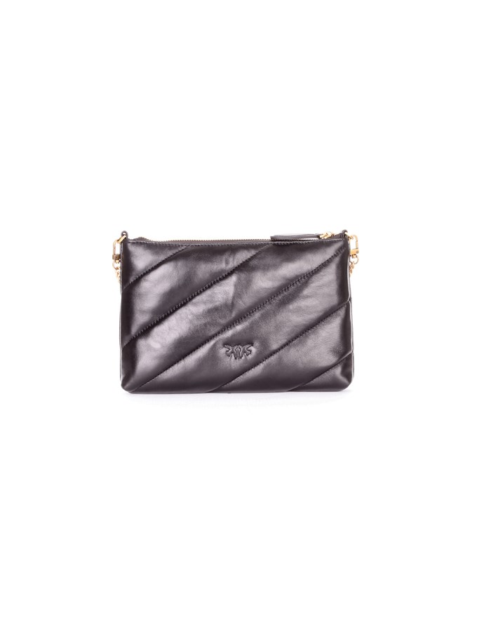 PINKO Hand Bags Black gold