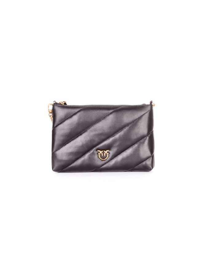 PINKO Hand Bags Black gold