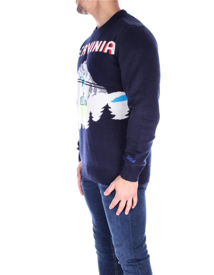 MC2 SAINT BARTH Crewneck  Blue