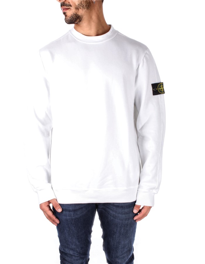 STONE ISLAND Crewneck  white