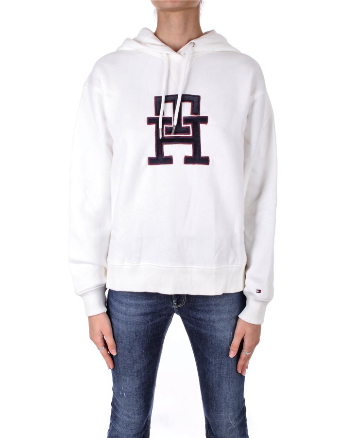 TOMMY HILFIGER Felpe Con Cappuccio Donna WW0WW40839 0 