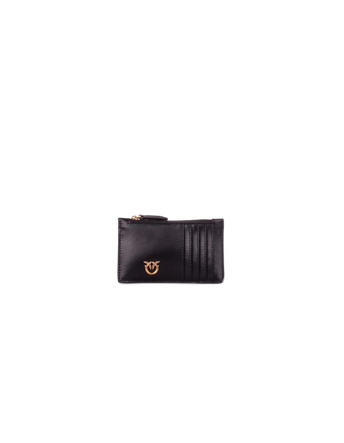PINKO Con Zip Nero gold