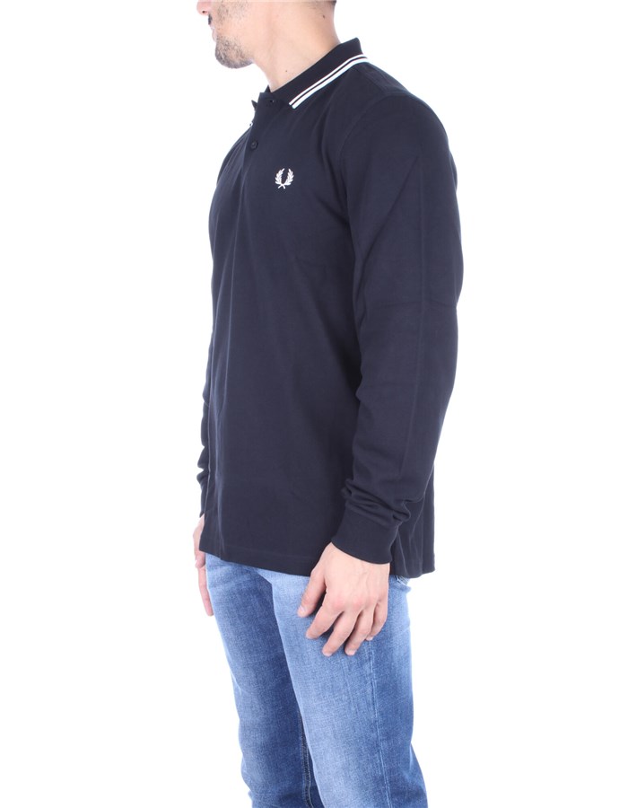 FRED PERRY  Long sleeves Black