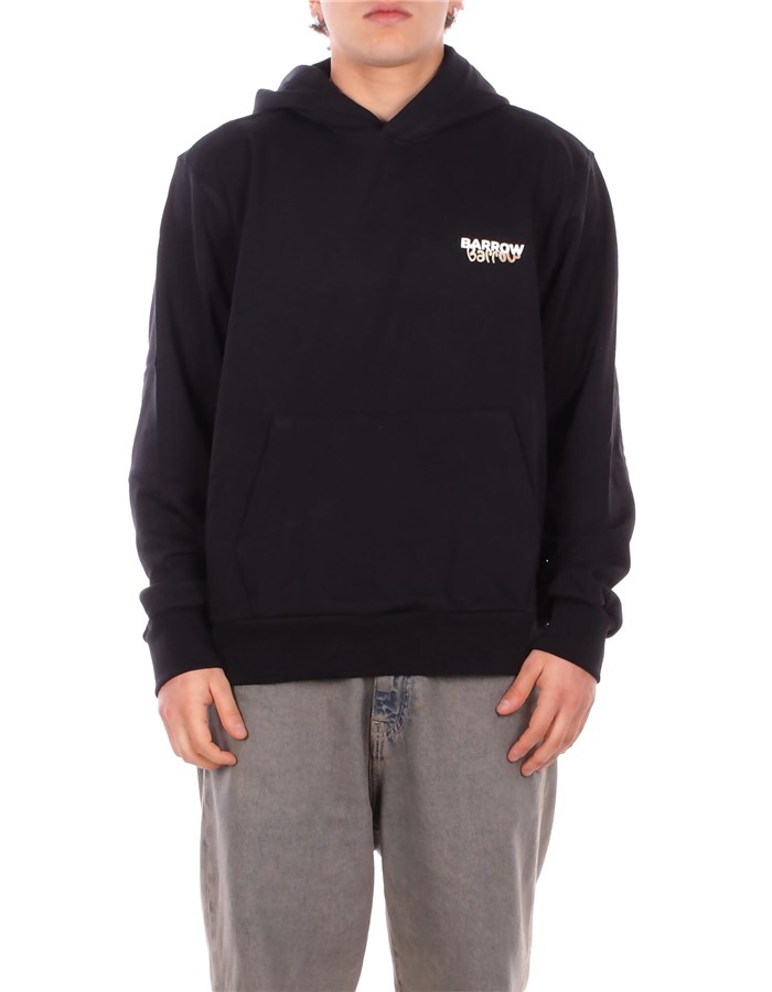 BARROW  Felpa S6BWUAHS075 Nero