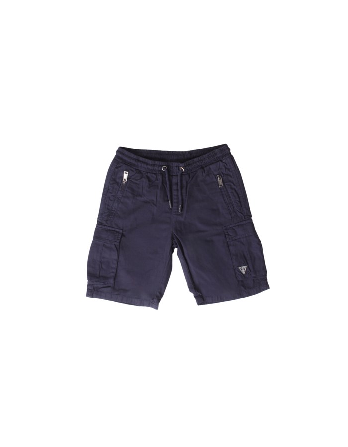 GUESS Shorts Bermuda L2RD01D3XN0 Blu