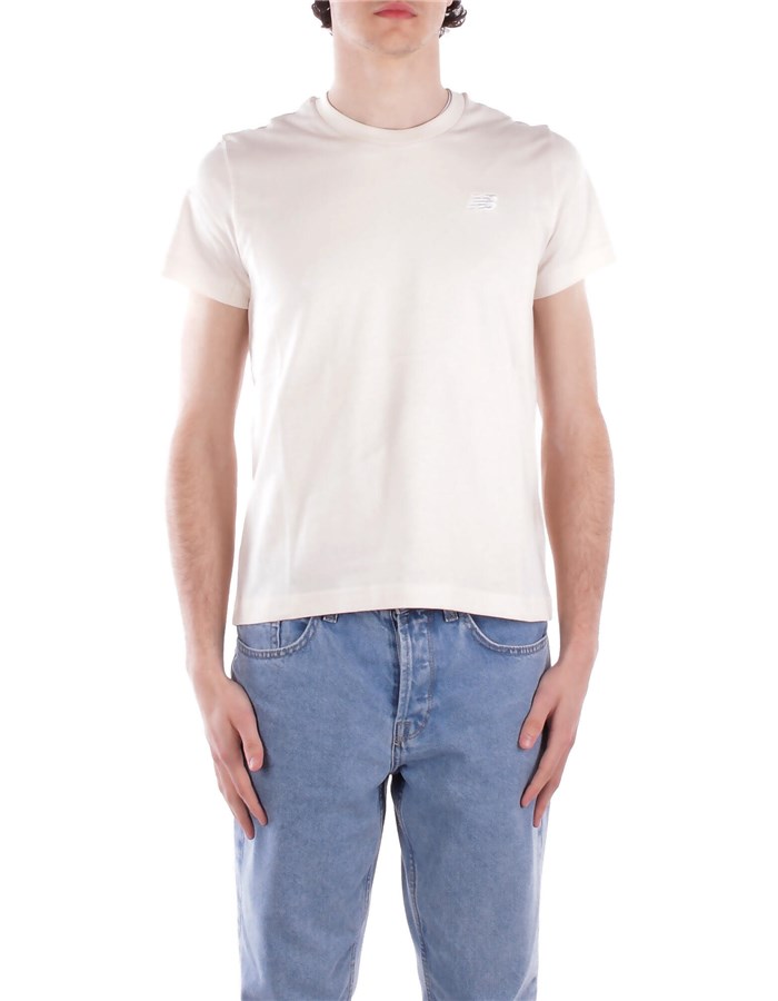 NEW BALANCE Short sleeve Light beige