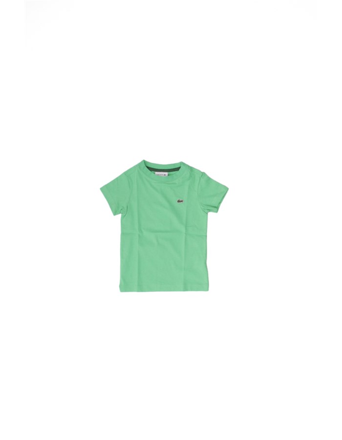 LACOSTE T-shirt Manica Corta TJ1122 Verde