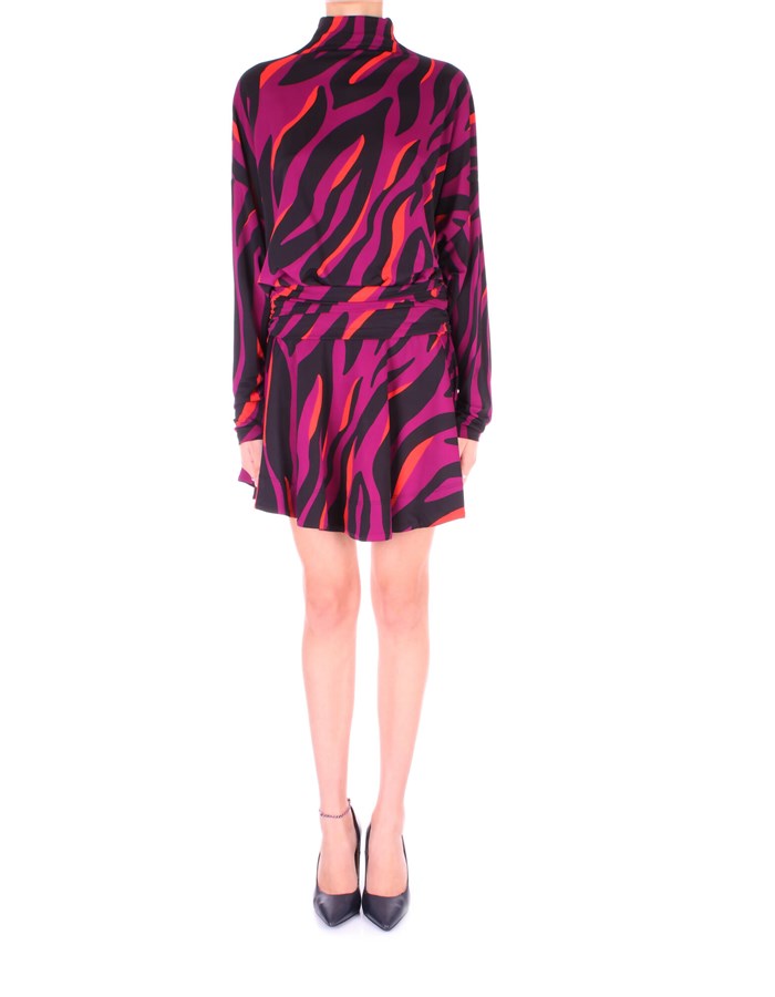 PINKO Short Orange black