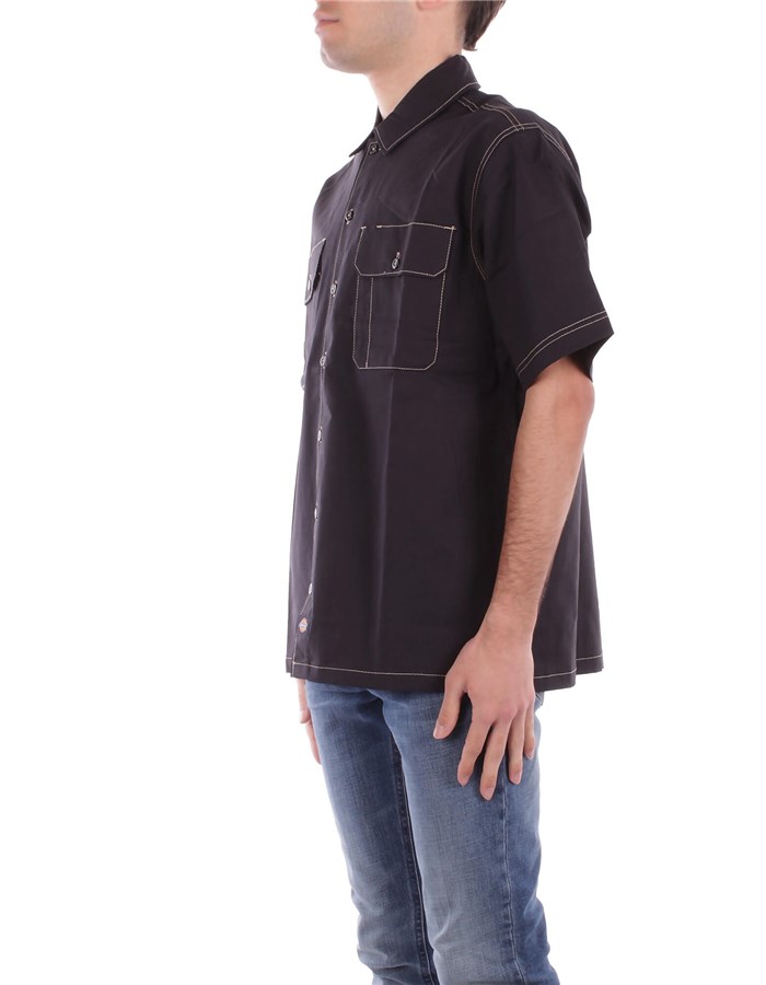 DICKIES Short sleeve shirts Black