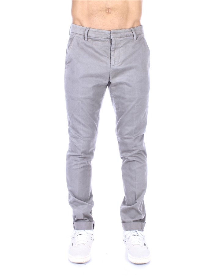 DONDUP Pantaloni Slim UP235 GSE043 PTD Tortora