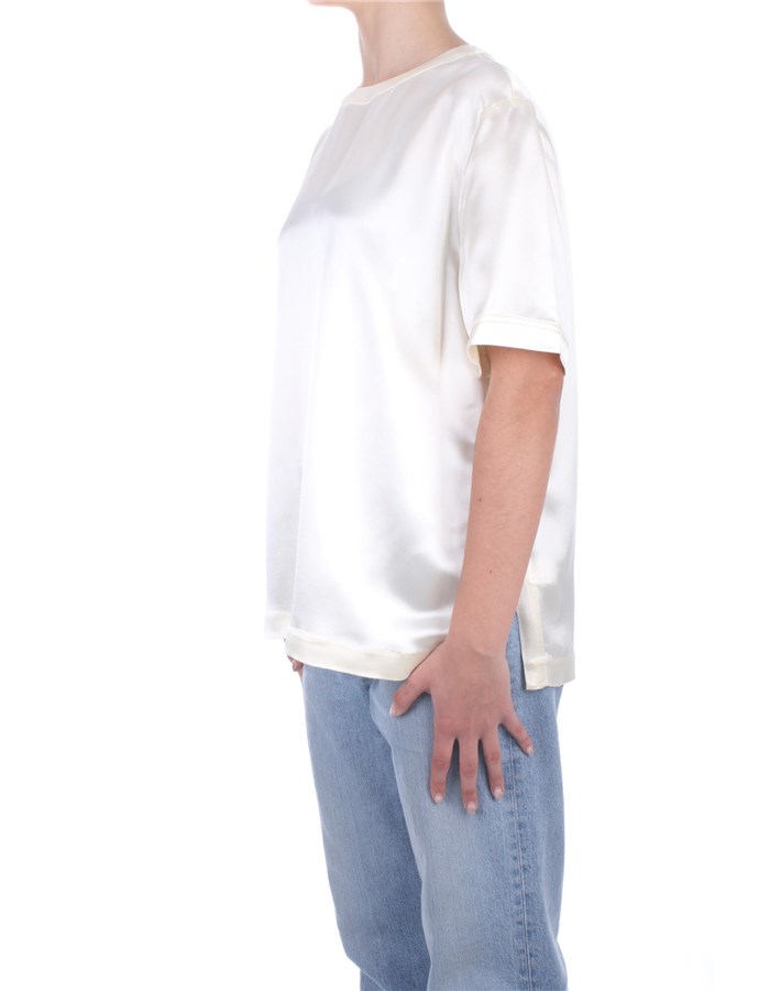 CALVIN KLEIN Short sleeves Vanilla