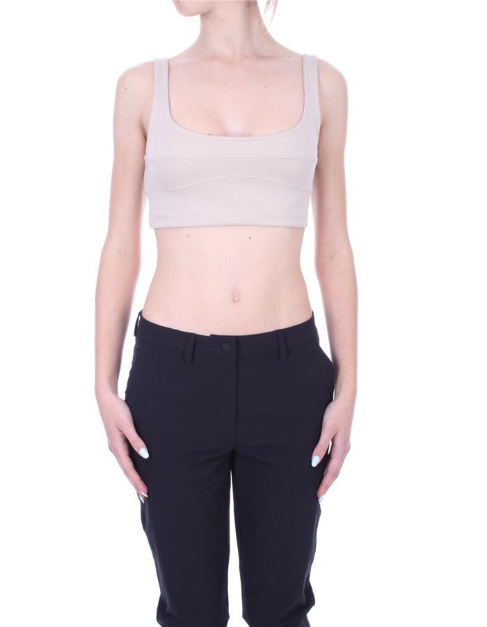 CALVIN KLEIN Uncovered Shoulders Beige