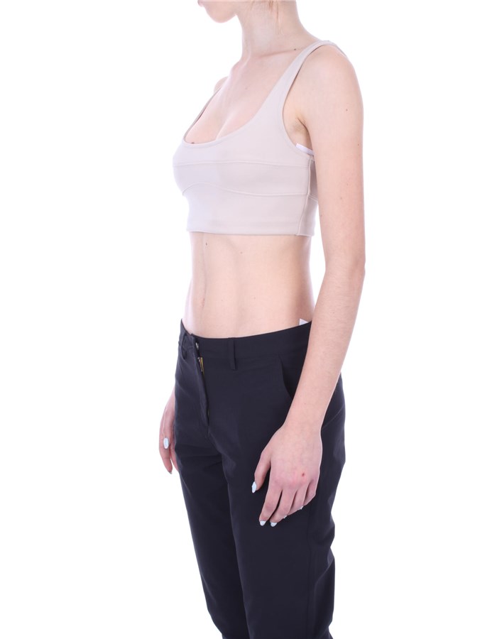 CALVIN KLEIN Uncovered Shoulders Beige