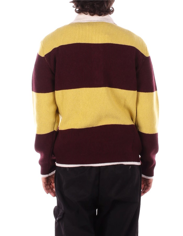 AMARANTO Maglieria Scollo A V Uomo B9F0001 3 