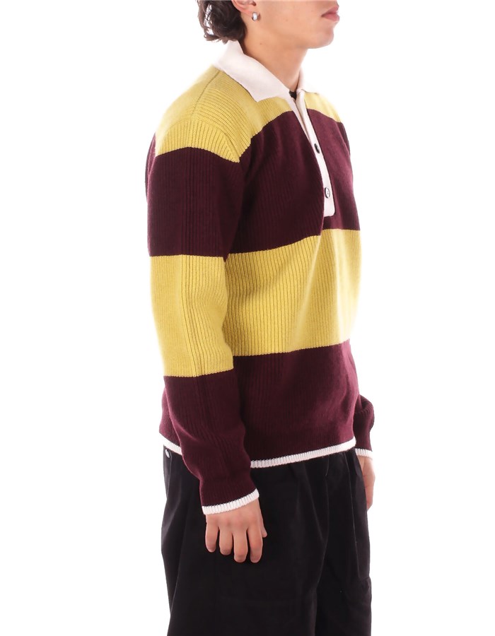 AMARANTO Maglieria Scollo A V Uomo B9F0001 5 