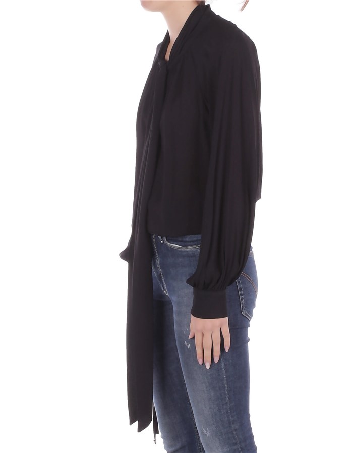 MANILA GRACE Bluse Nero