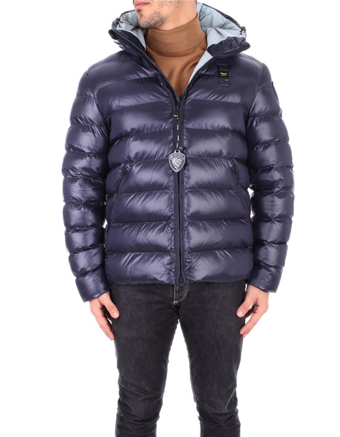 BLAUER Jackets Blue