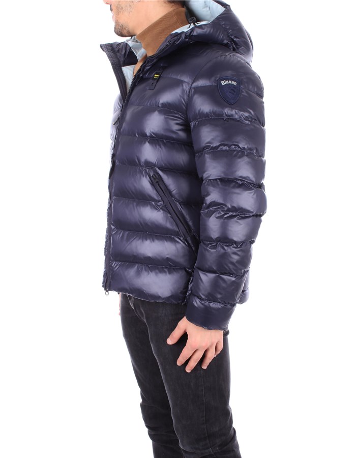 BLAUER Jackets Blue