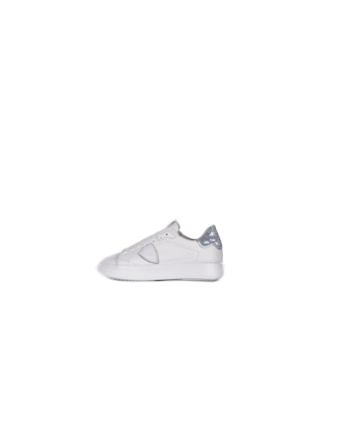 PHILIPPE MODEL PARIS  low white denim