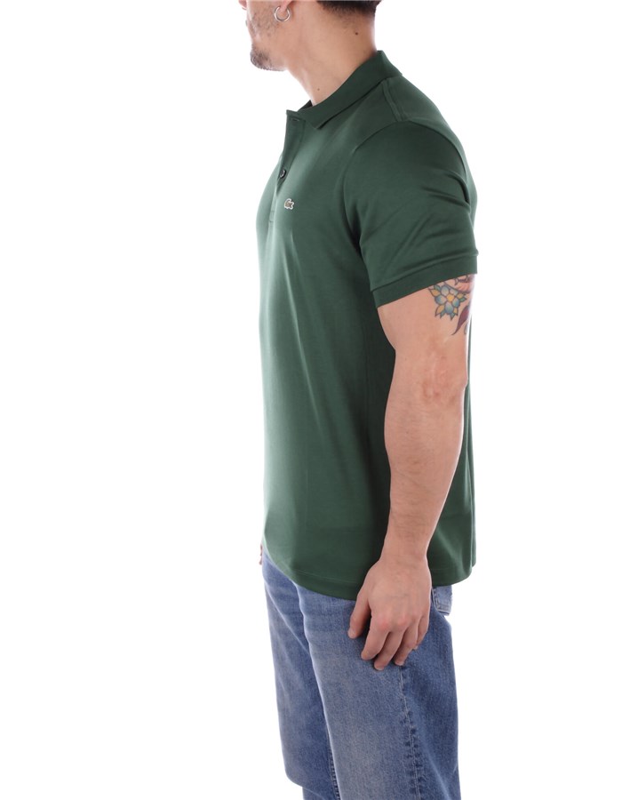 LACOSTE Short sleeves Green