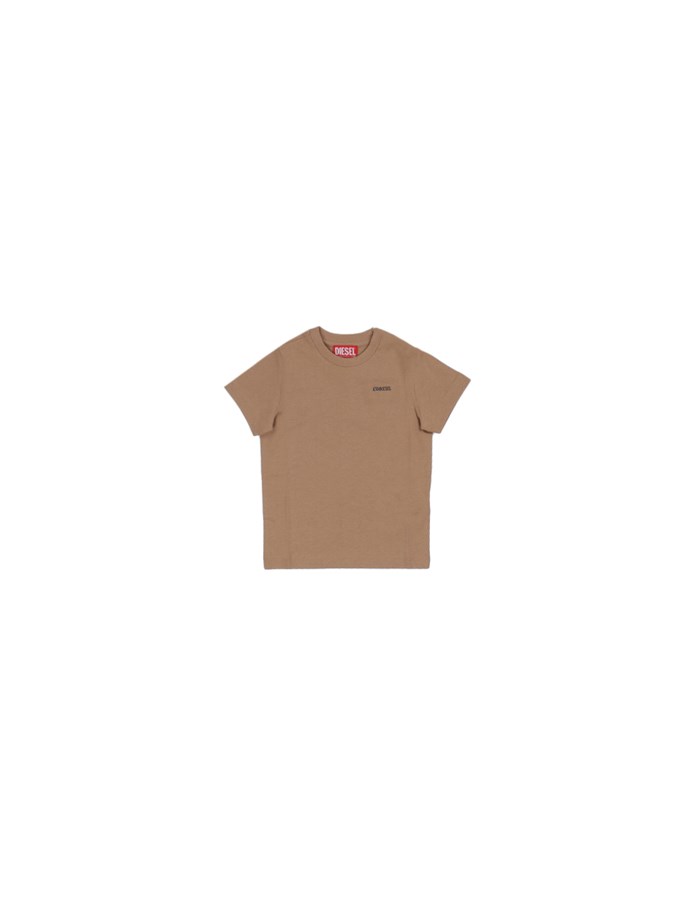 DIESEL T-shirt Manica Corta J027710CATM Beige