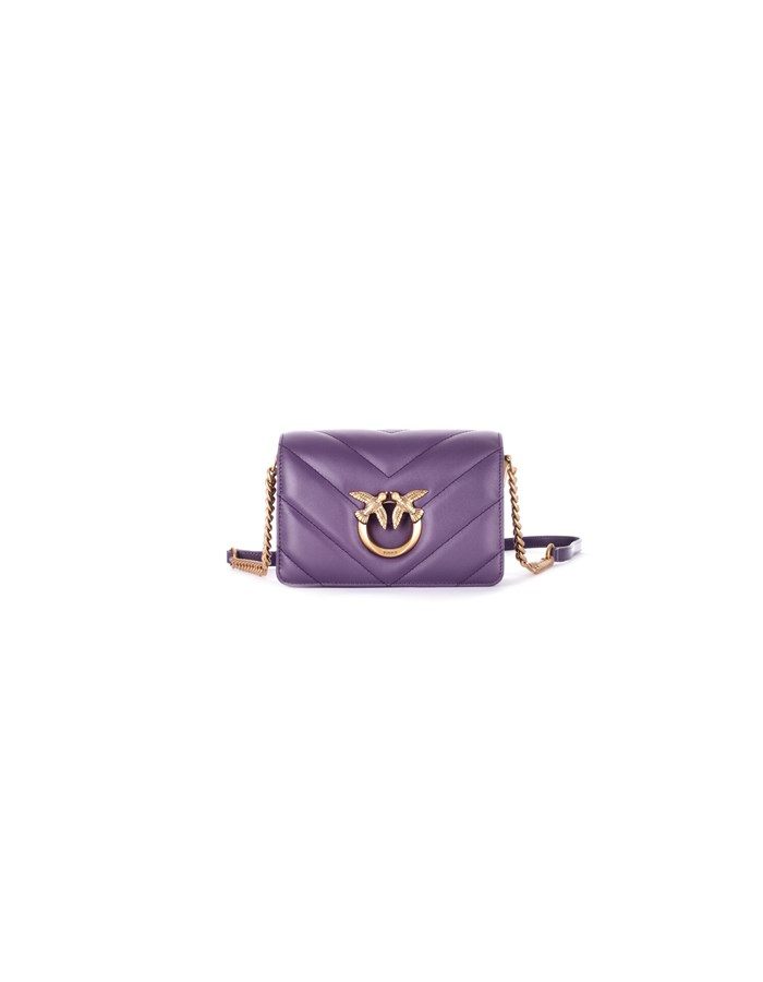 PINKO Hand Bags Purple