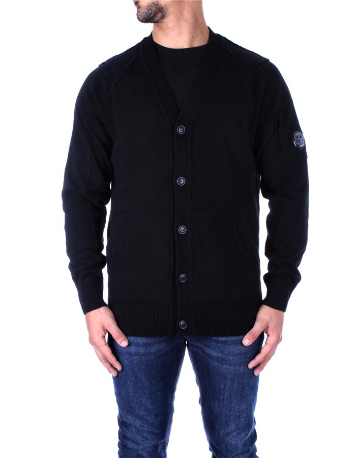 CP COMPANY Cardigan Black