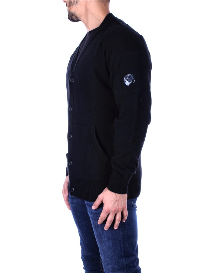 CP COMPANY Cardigan Black