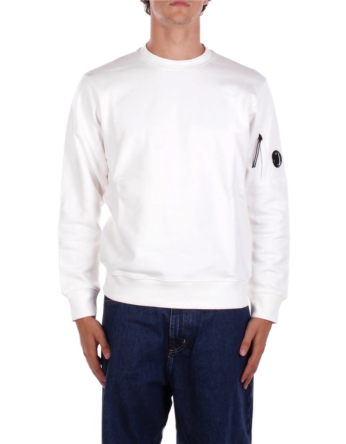 CP COMPANY Girocollo Gauze white