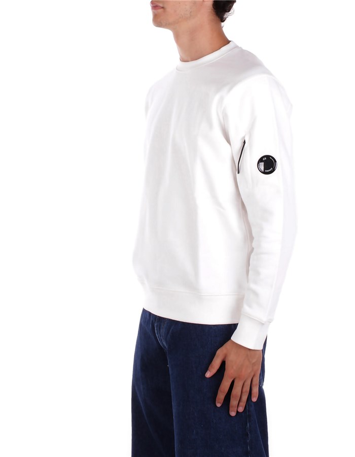 CP COMPANY Girocollo Gauze white