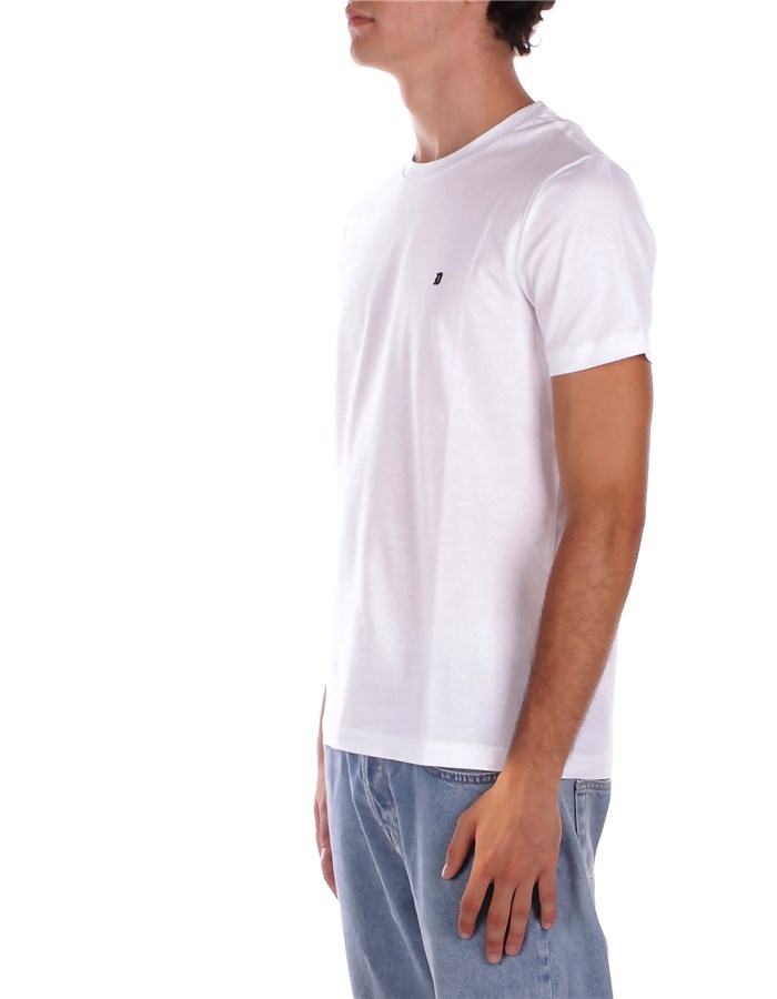 DONDUP Manica Corta Bianco