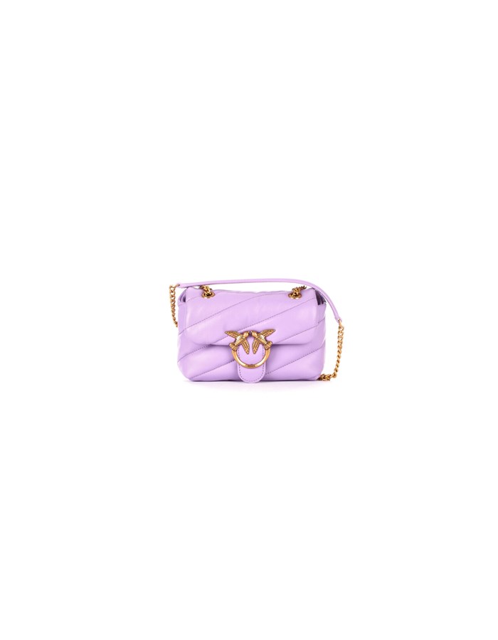 PINKO Shoulder Bags Lilac