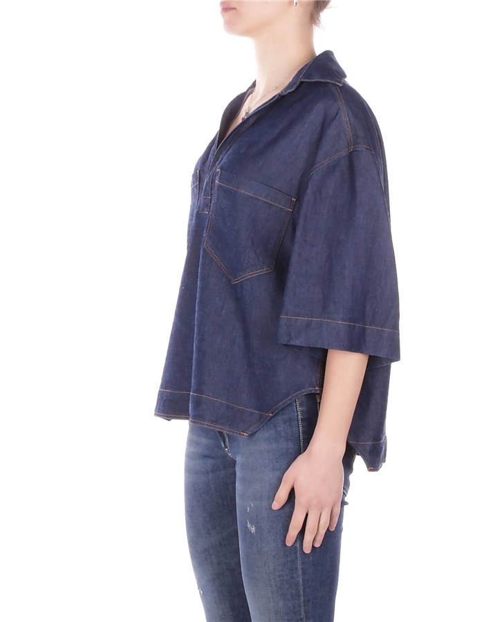 DONDUP Camicia Blu denim