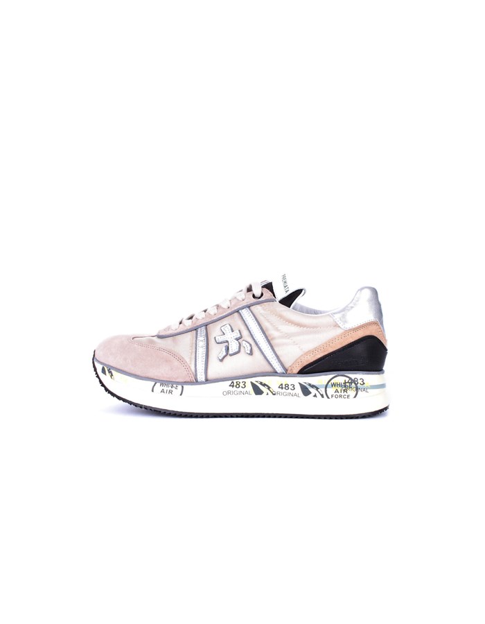 PREMIATA  high Beige gray