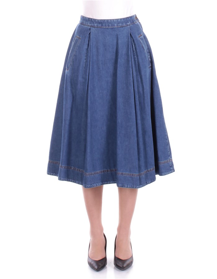 MAX MARA Skirt Medium denim