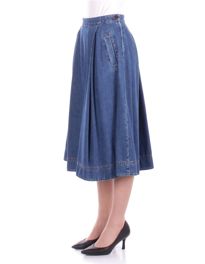 MAX MARA Skirt Medium denim