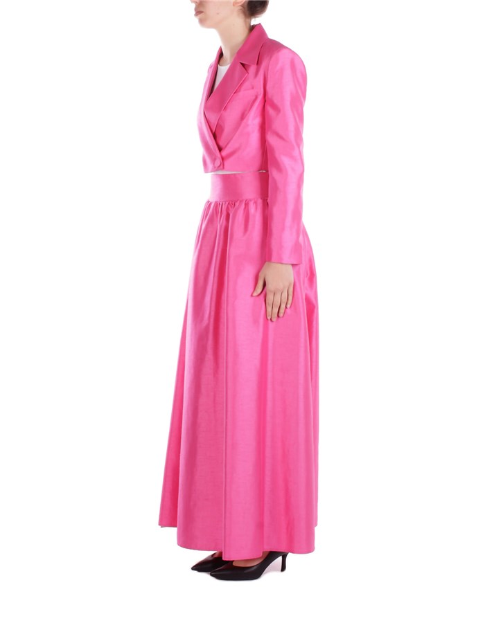 LIU JO Short jackets Pink peony
