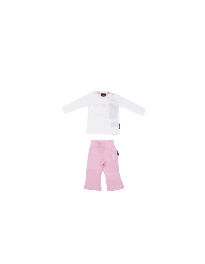 JOHN RICHMOND T-shirt + Leggings White pink
